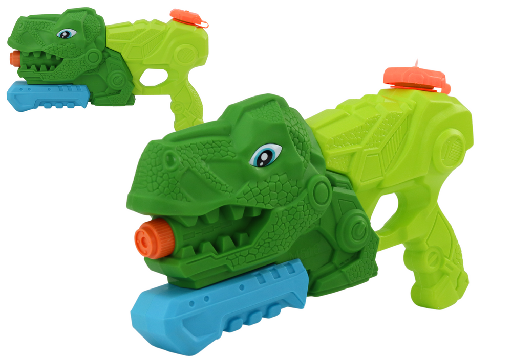 Žalias dinozauro vandens šautuvas 1000 ml