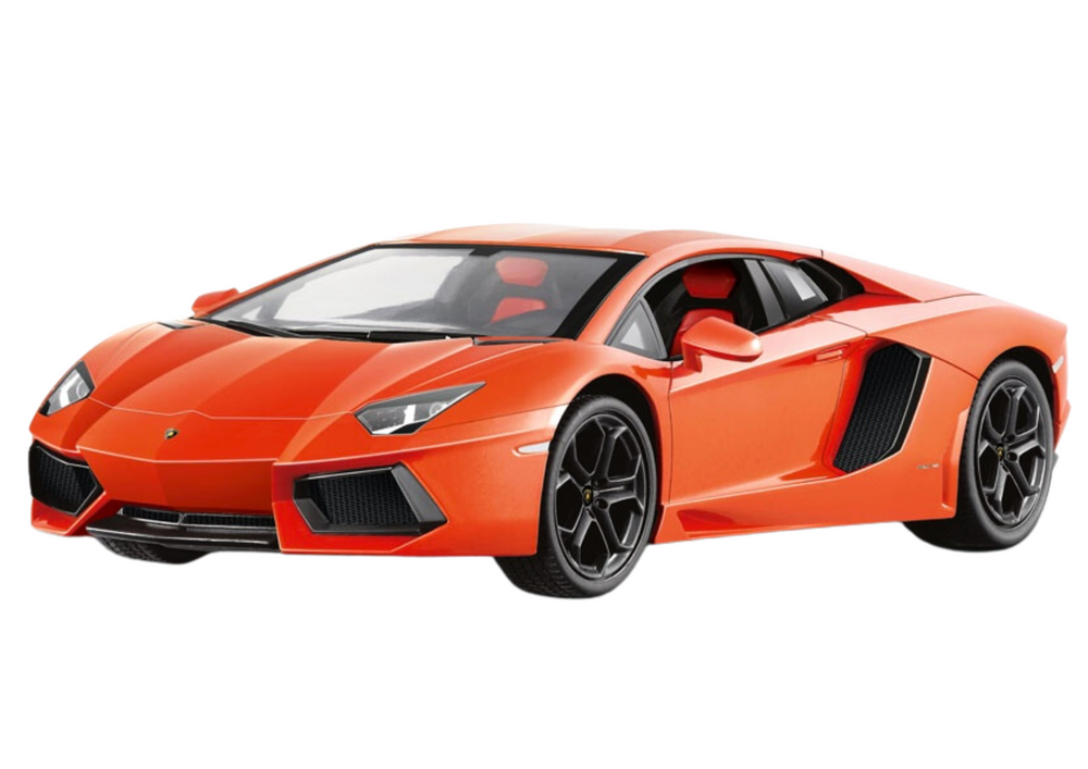 Nuotoliniu būdu valdomas lamborghini aventador lp700, oranžinis