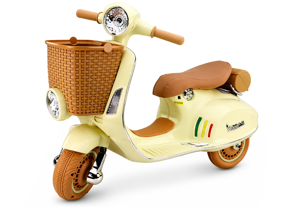 Elektrinis motoroleris Vespa XW-03 smėlio spalvos