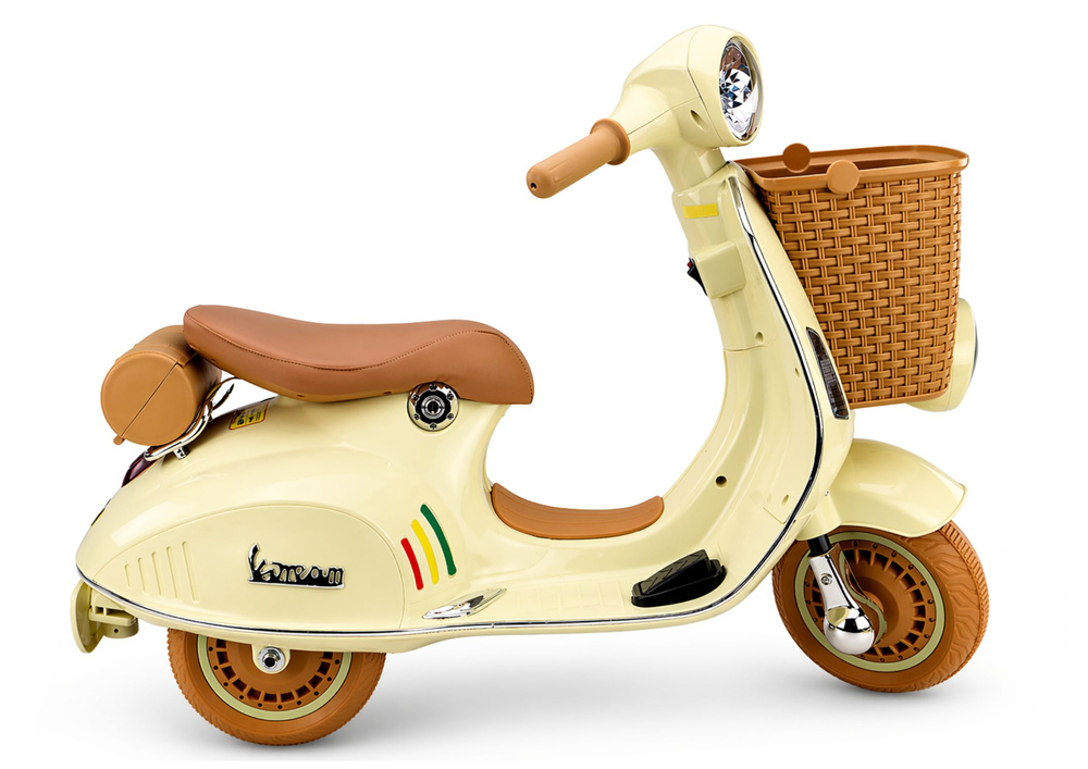Elektrinis motoroleris Vespa XW-03 smėlio spalvos 3