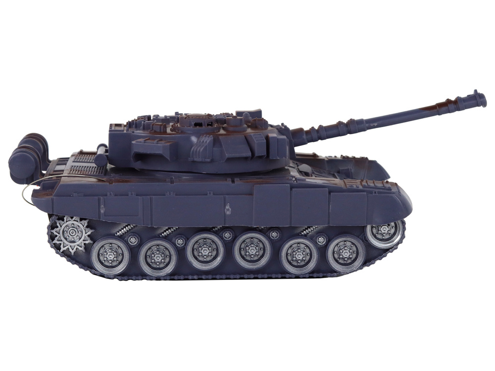 Nuotoliniu būdu valdomas tankas lean toys, mėlynas, 24,5x10,5x7 cm