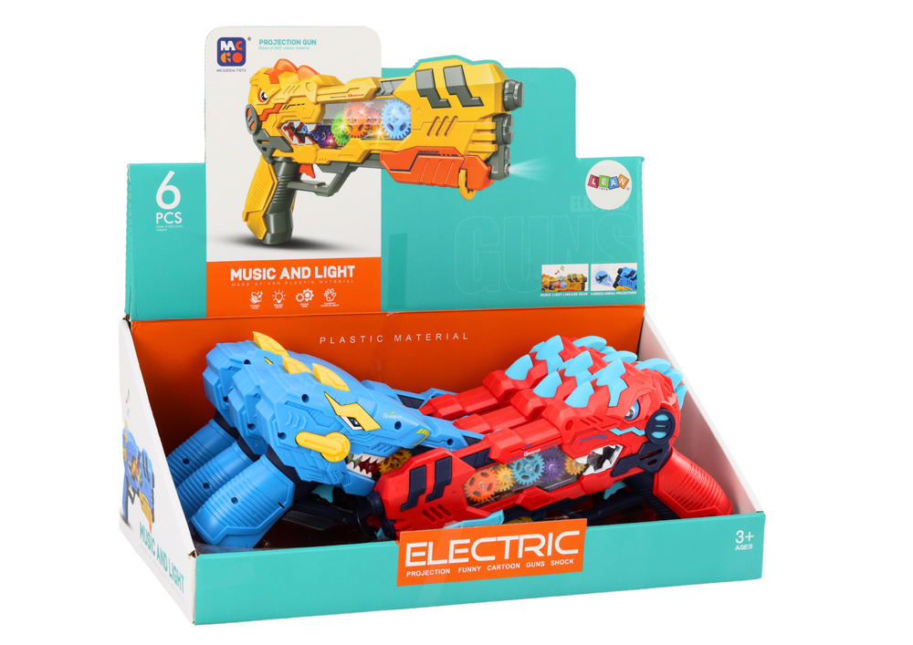 Žaislinis pistoletas berniukams lean toys , mėlynas