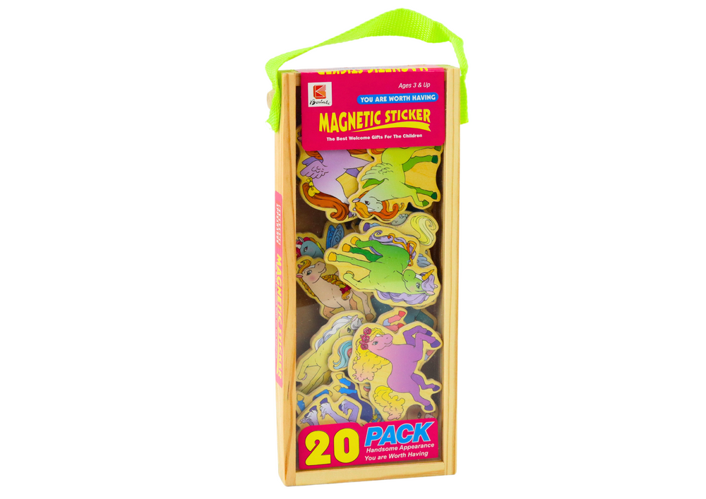 20 Spalvotų Magnetukų Rinkinys
