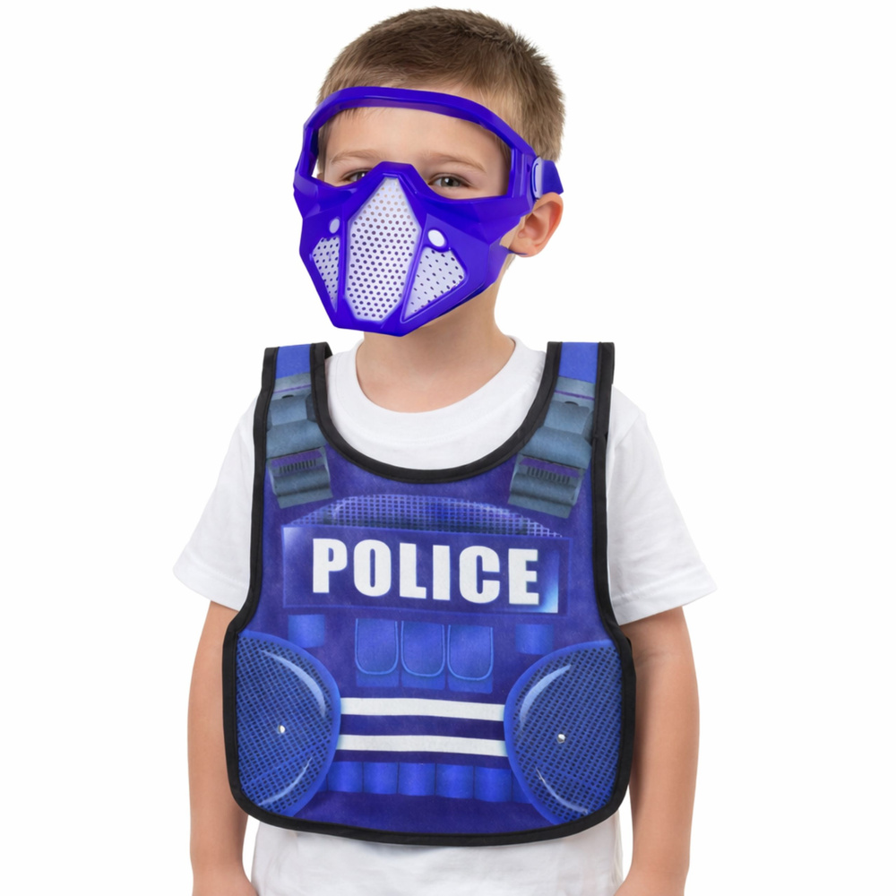 Policijos rinkinys (mėlyna, juoda) 2