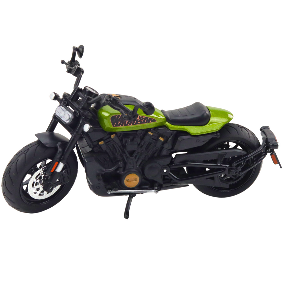 Motociklo modelis chopper 1:12 su garsais ir šviesomis