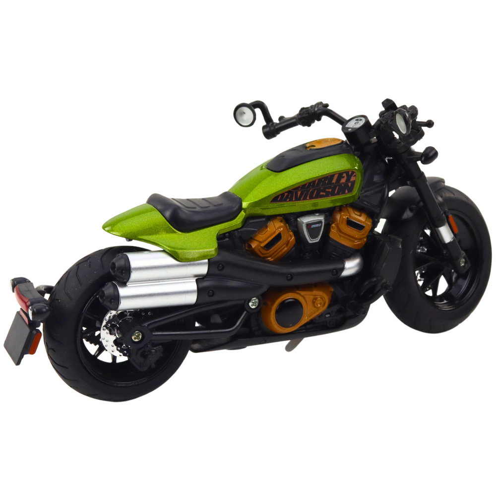 Motociklo modelis chopper 1:12 su garsais ir šviesomis