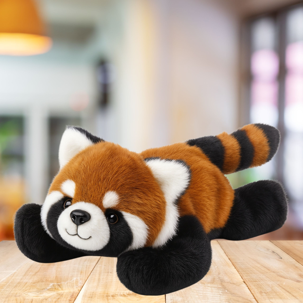 Pliušinis žaislas raudonoji panda 30 cm
