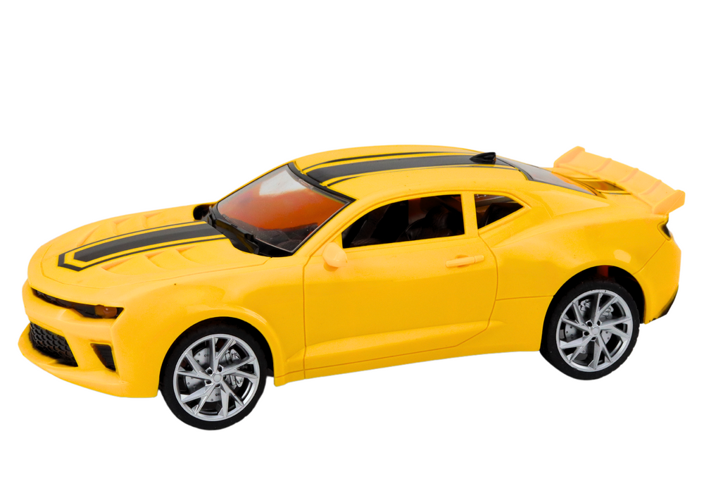 Nuotolinio valdymo sportinis automobilis rc 1:16 geltonas
