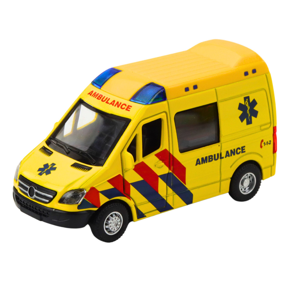 Greitosios pagalbos automobilis su traukiamu mechanizmu 1:32