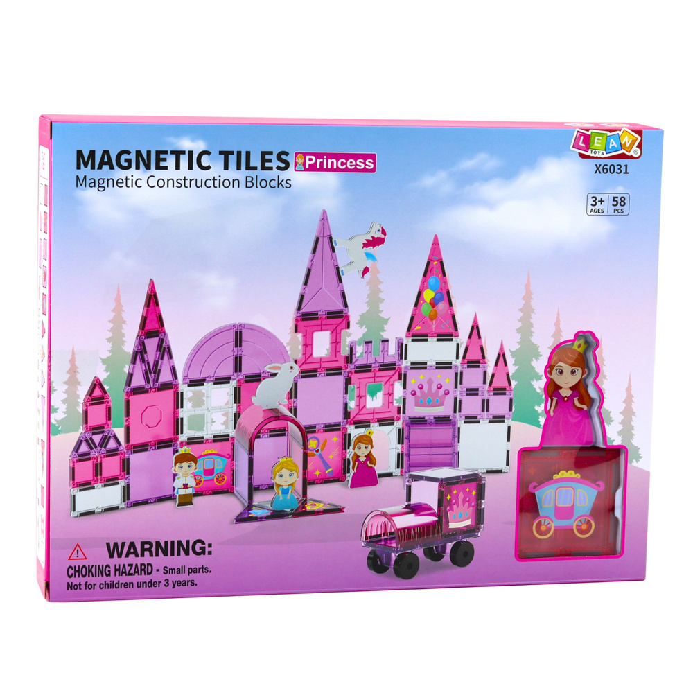 Magnetinis konstruktorius mergaitėms, 58 vnt. 3