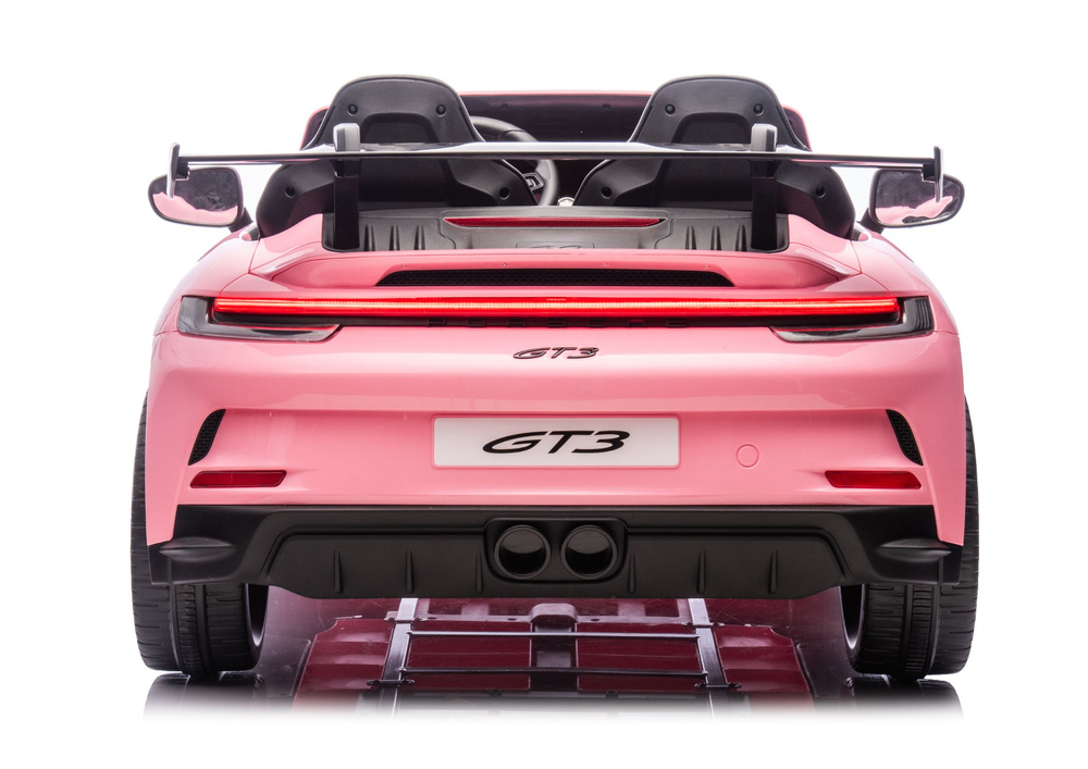 Vaikiškas elektromobilis porsche gt3 dk-p911, rožinis