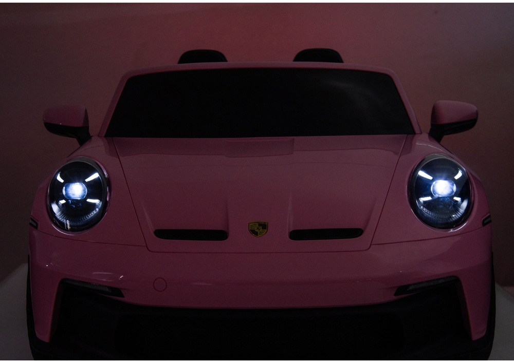 Vaikiškas elektromobilis porsche gt3 dk-p911, rožinis