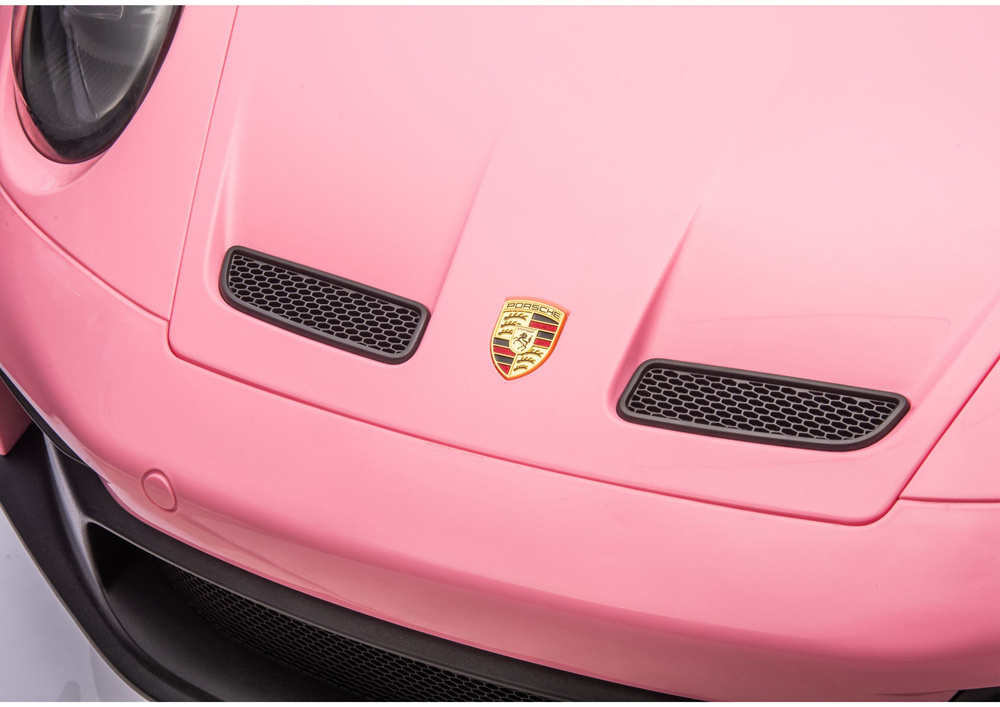 Vaikiškas elektromobilis porsche gt3 dk-p911, rožinis