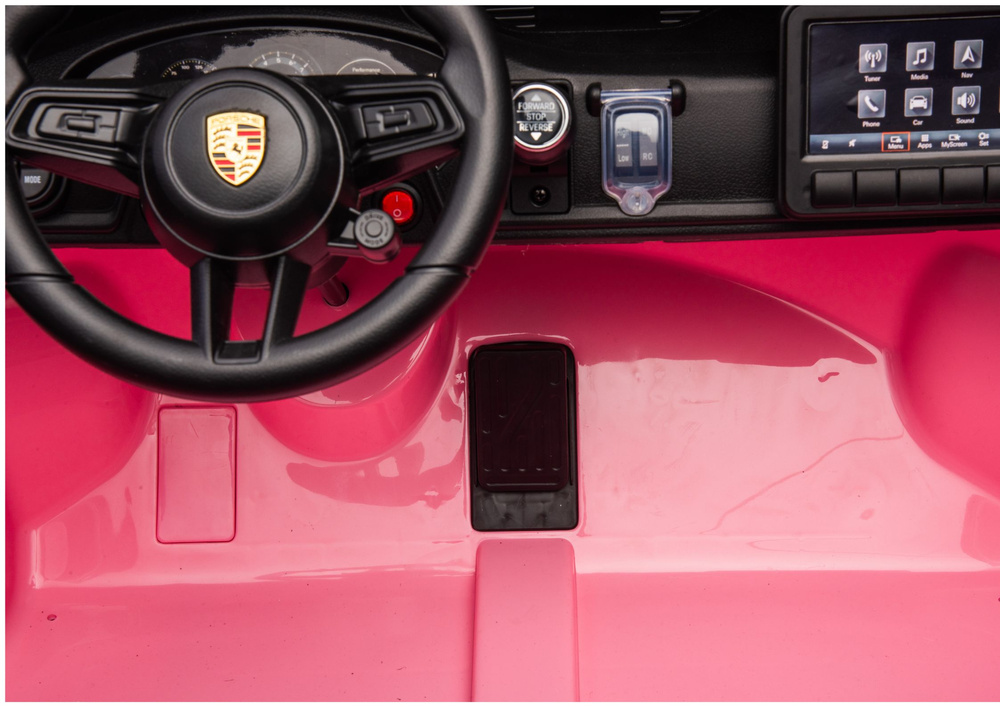 Vaikiškas elektromobilis porsche gt3 dk-p911, rožinis