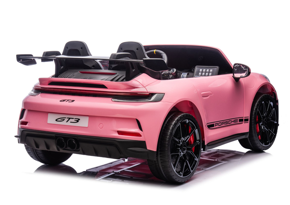 Vaikiškas elektromobilis porsche gt3 dk-p911, rožinis