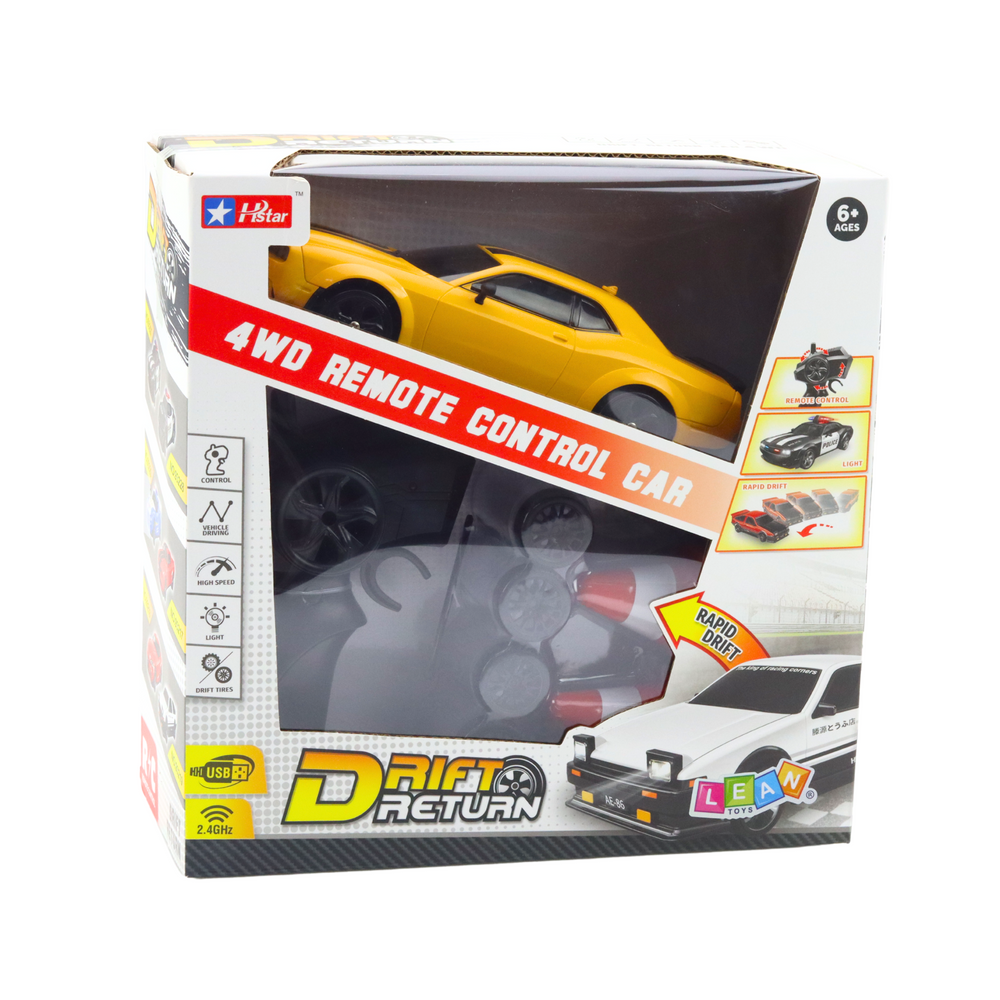 Nuotoliniu būdu valdomas 4wd driftinis automobilis rc 4wd