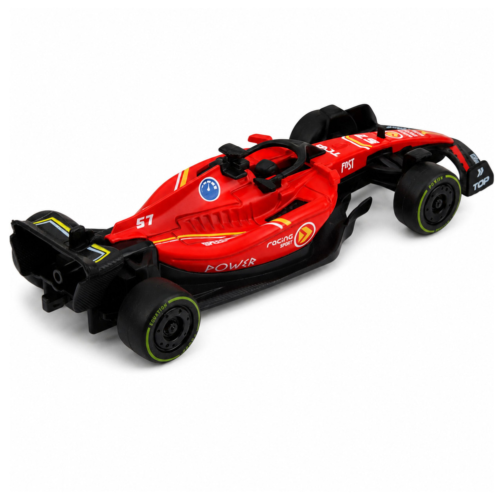 Formulės automobilis 1:43 raudonas 2