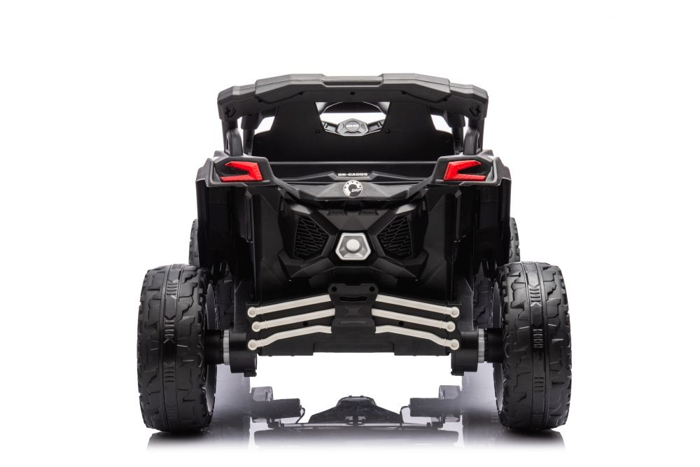 Baterijomis varomas vaikiškas automobilis can-am dk-ca003 baltos spalvos