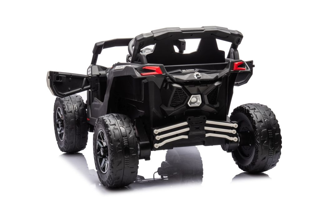 Baterijomis varomas vaikiškas automobilis can-am dk-ca003 baltos spalvos