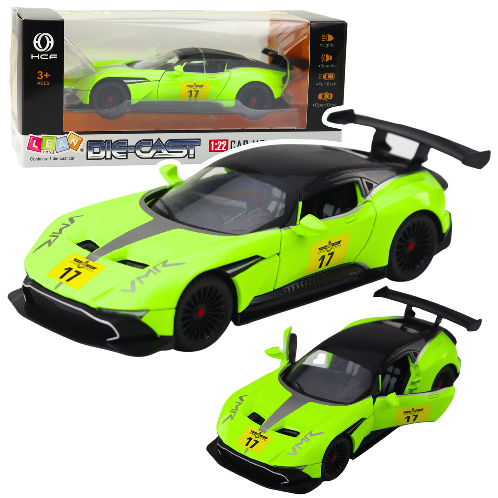 Sportinis automobilio modelis 1:22 su šviesomis ir garsais