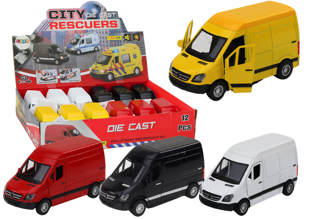Žaislinis furgonas lean toys 1:32