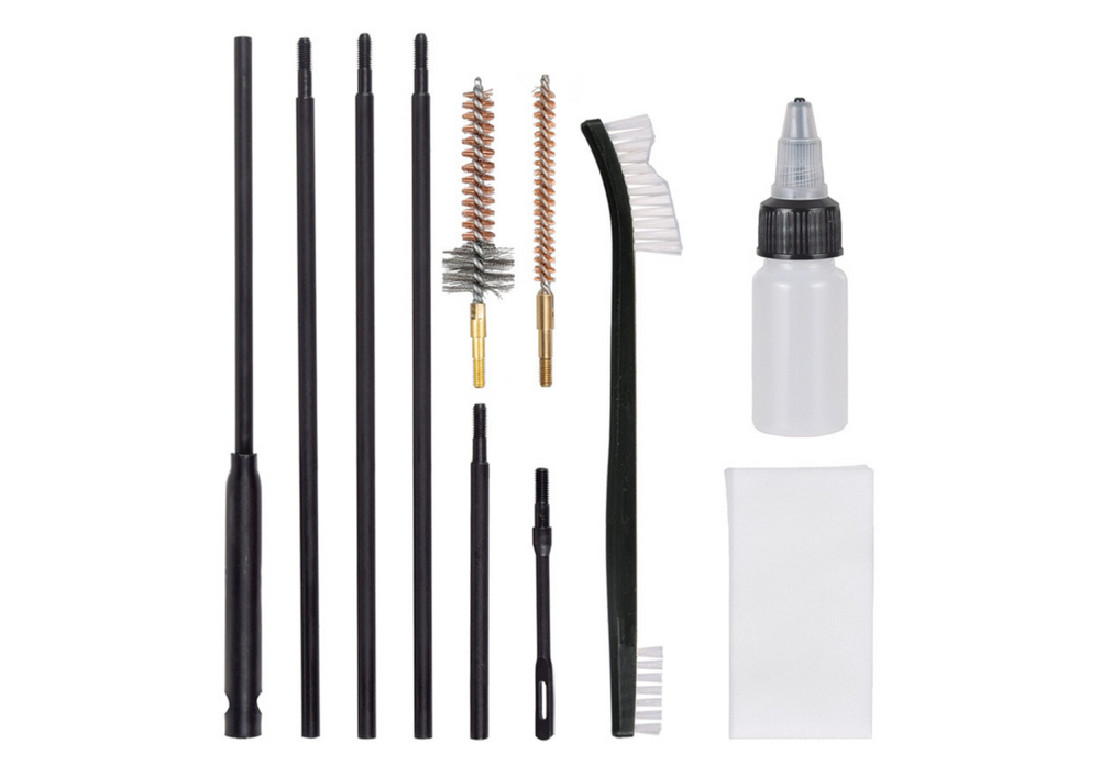 Ginklų valymo rinkinys su dėklu AR15 5.56 mm