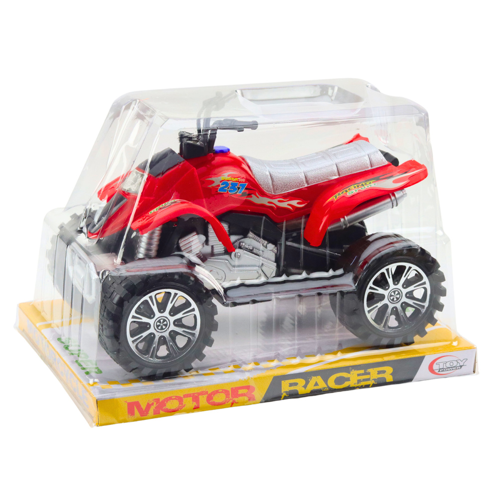 Quad terrain drive visureigis keturratis