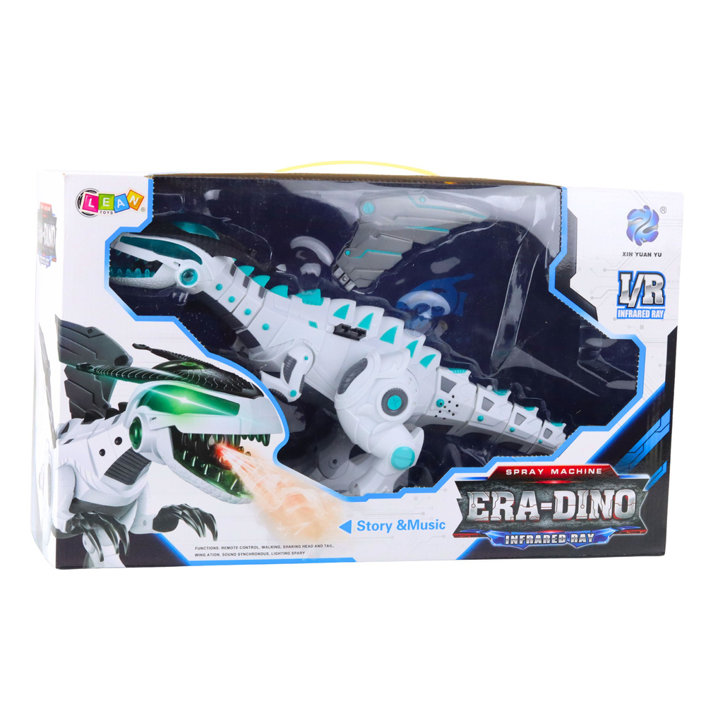 Nuotoliniu būdu valdomas dinozauras robotas 47x23x15 cm 2