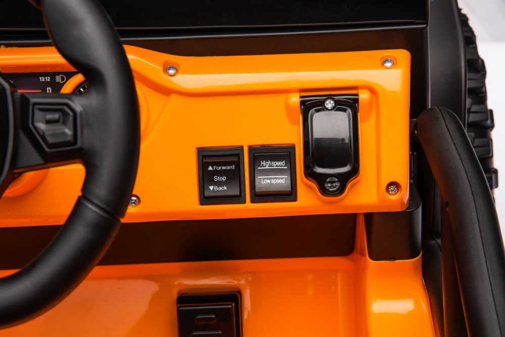Akumuliatorinis automobilis ysa8813 oranžinis 24v