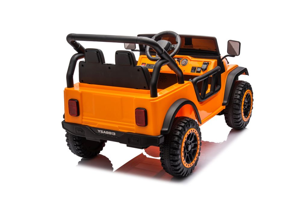Akumuliatorinis automobilis ysa8813 oranžinis 24v
