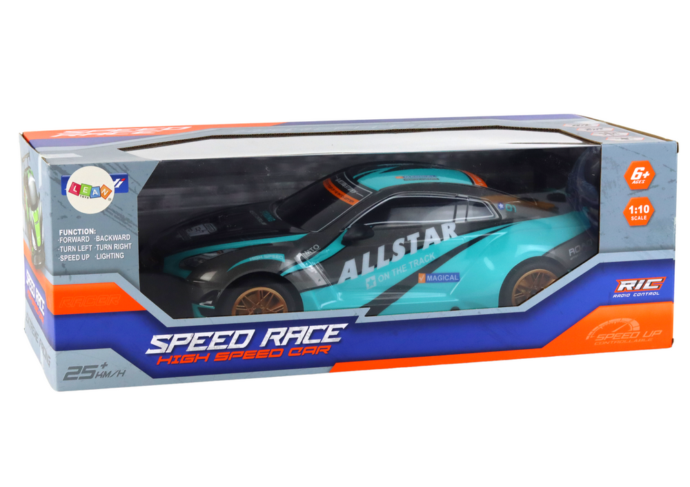 Nuotoliniu būdu valdomas sportinis automobilis lean toys