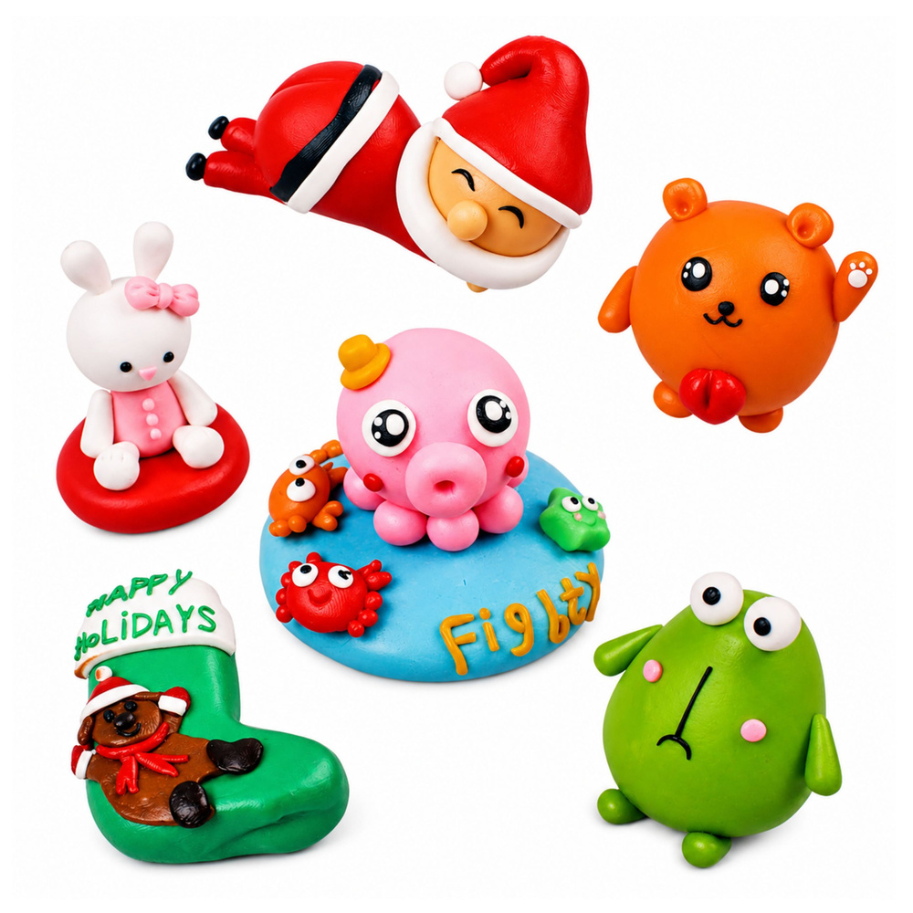 Plastilino rinkinys 24 spalvų 24 vnt.