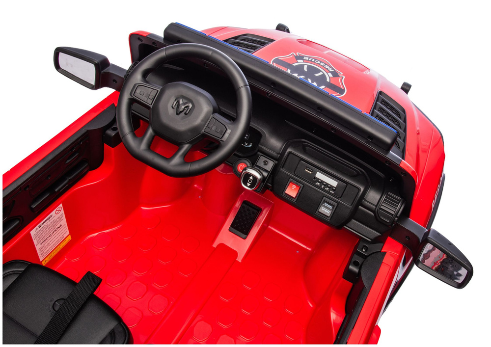 Akumuliatorinis gaisrinės automobilis ram zb629-f