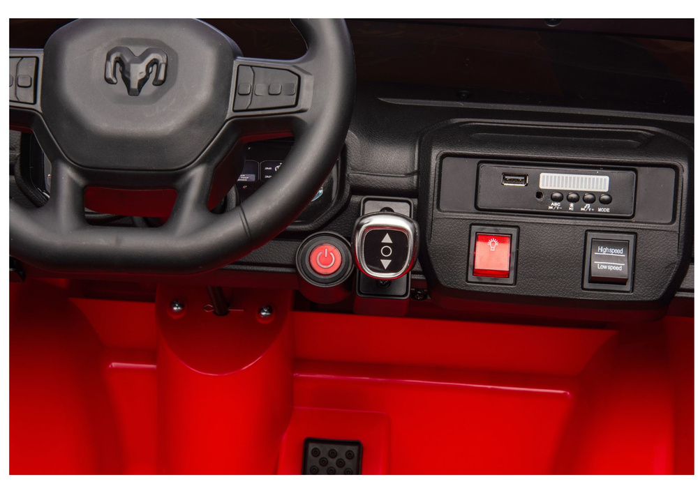 Akumuliatorinis gaisrinės automobilis ram zb629-f