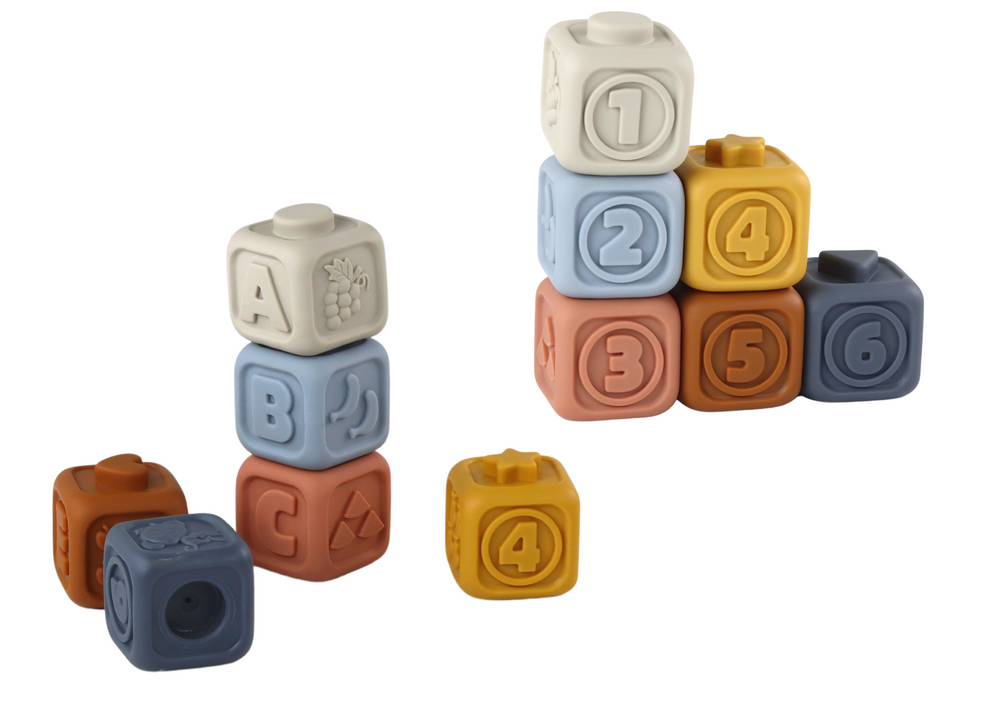 Rūšiuoklė lean toys pyramid teddy bear