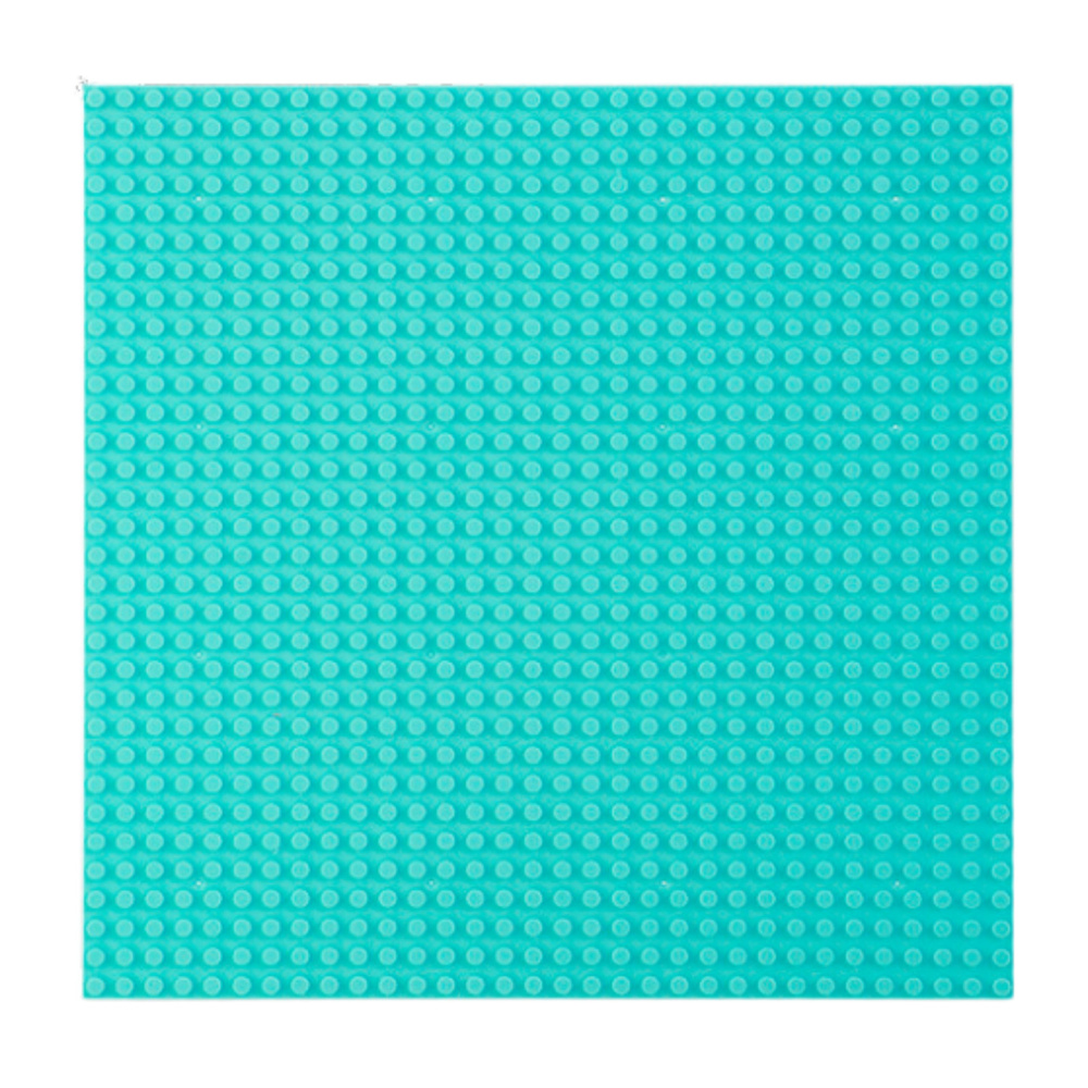 Konstruktoriaus plokštė - pagrindas šviesiai mėlyna 40x40 cm