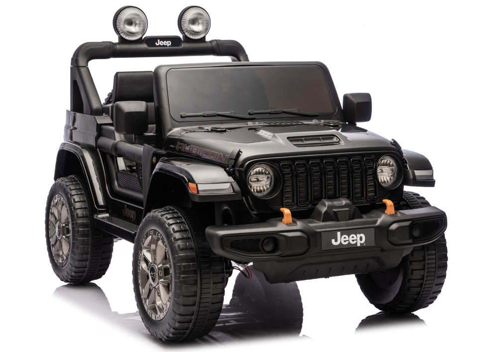 Akumulatora automašīna Jeep Rubicon 4x4 melna