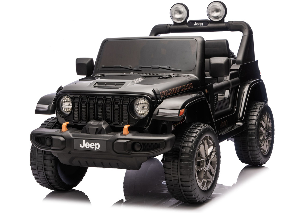 Akumulatora automašīna Jeep Rubicon 4x4 melna