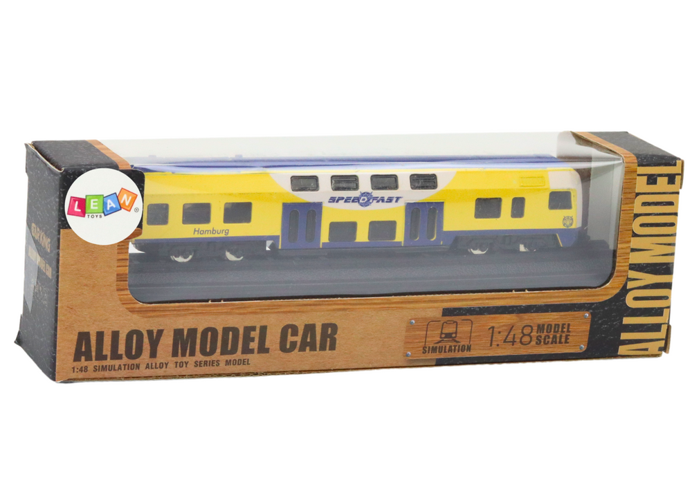 Kolekcinis traukinio modelis 1:48 metalinis