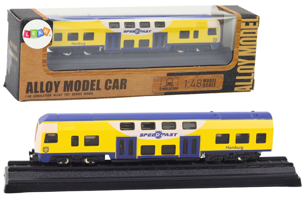 Kolekcinis traukinio modelis 1:48 metalinis