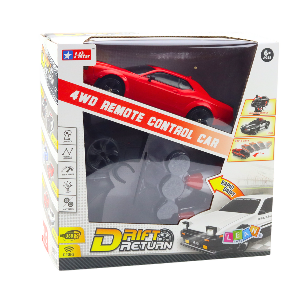 Nuotoliniu būdu valdomas 4wd driftinis automobilis rc 4wd