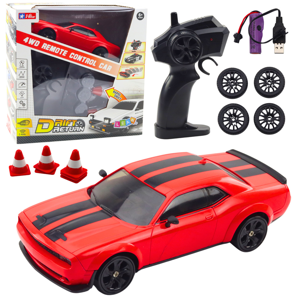 Nuotoliniu būdu valdomas 4wd driftinis automobilis rc 4wd