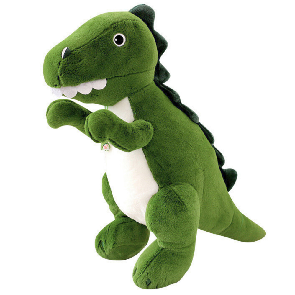 Žalias pliušinis dinozauras, 27 cm