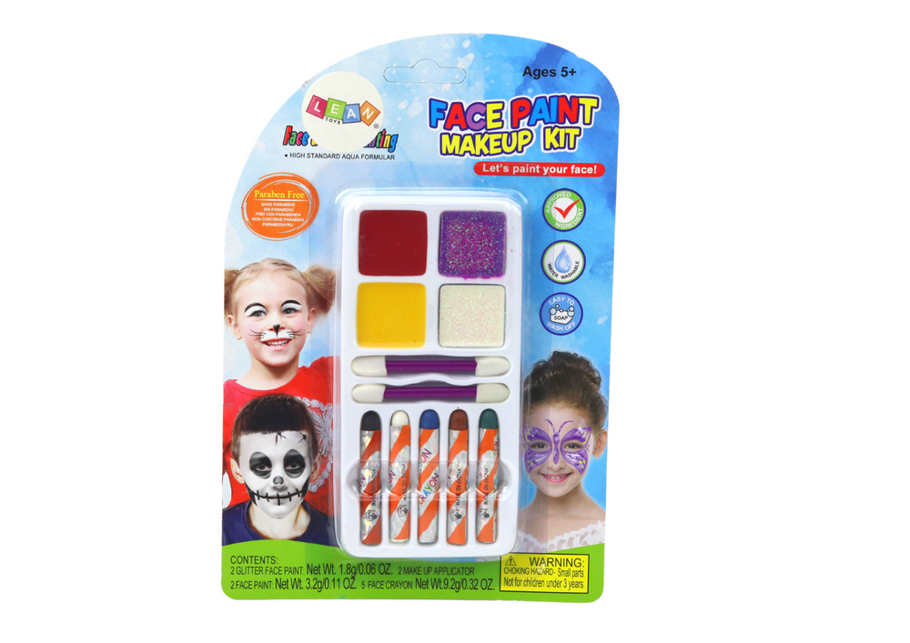 Veido dažų rinkinys lean toys
