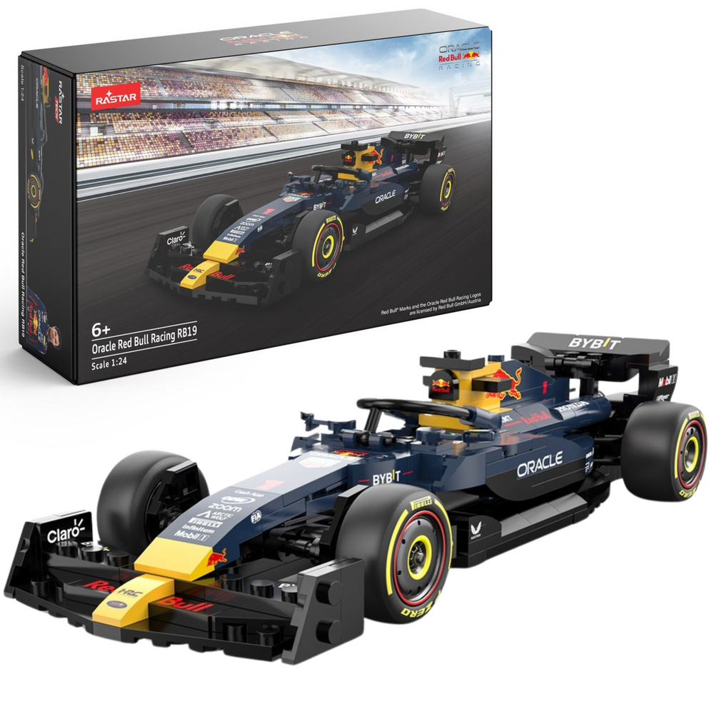 Red bull f1 rb19 1:24 rastar 92500 konstravimo rinkinys