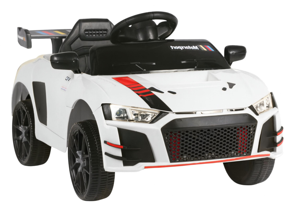Elektrinis vaikiškas automobilis 915, baltas