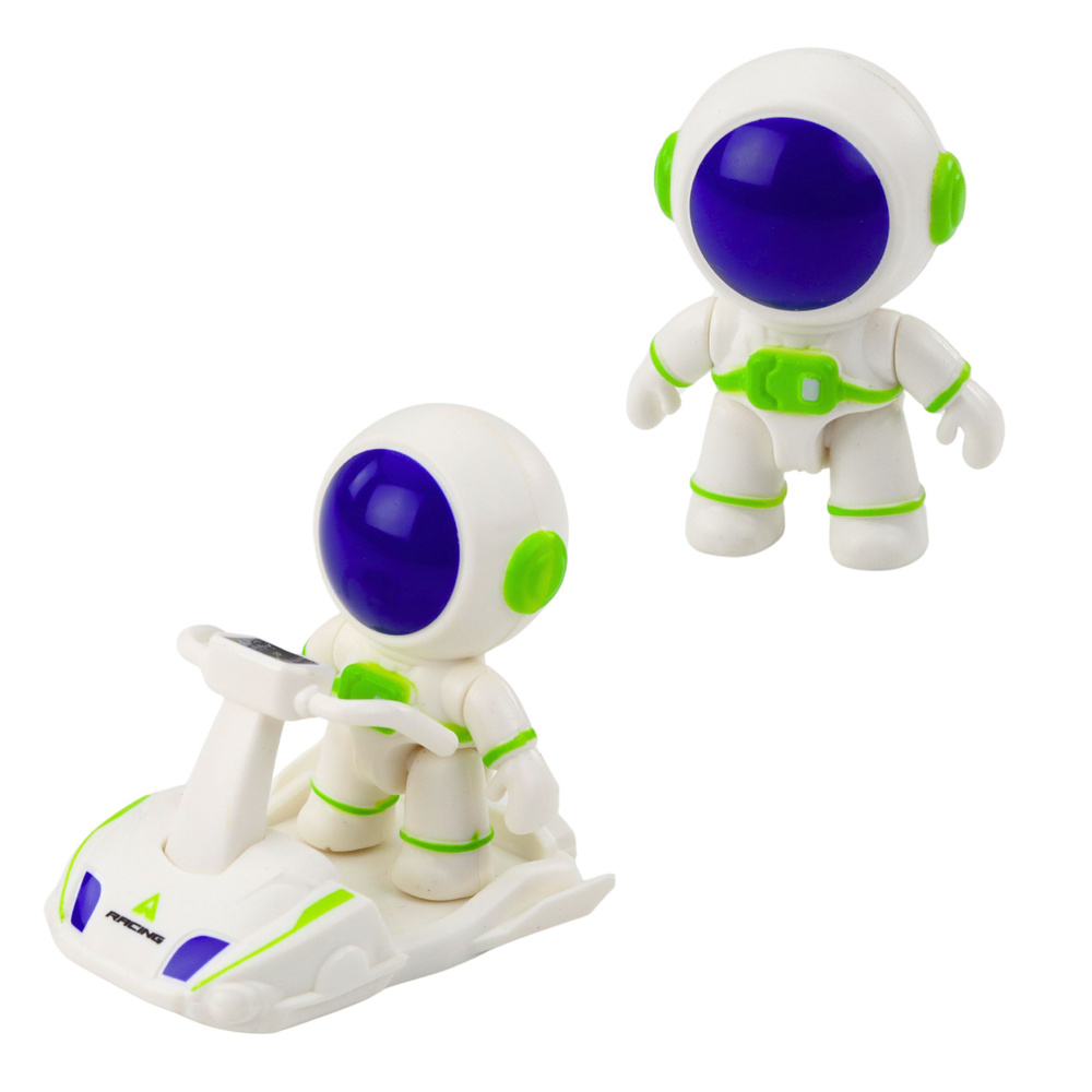 Kosminis laivas su astronautų figūrėlėmis ir šviesos bei garso efektais 2