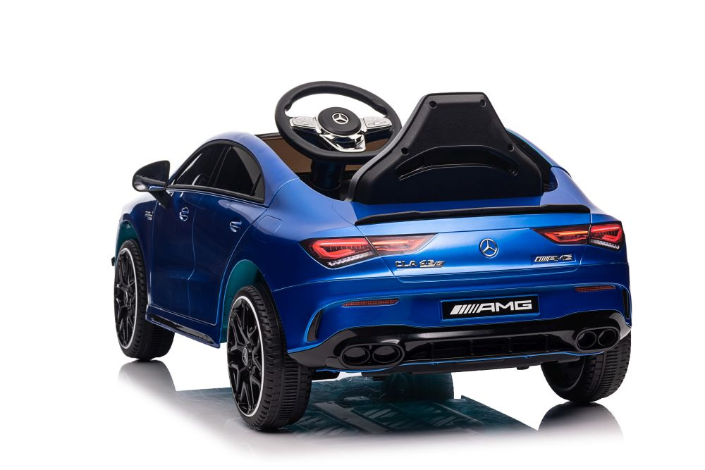 Akumuliatorinis automobilis mercedes cla 45s amg mėlynas 4x4