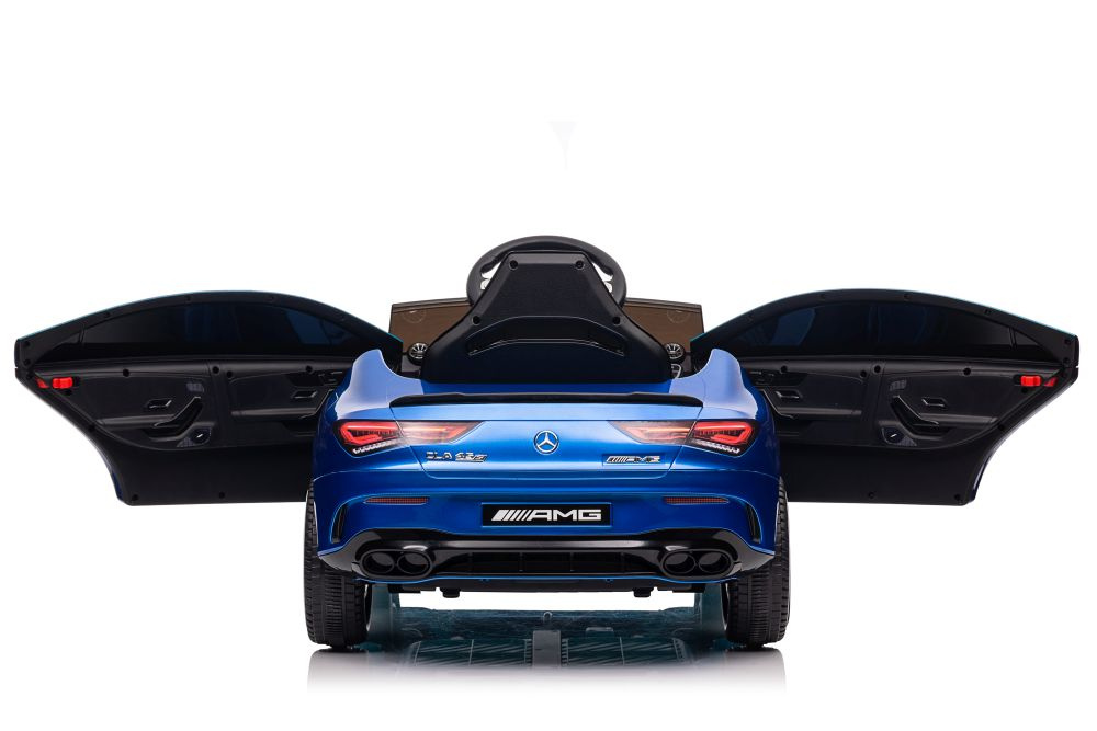 Akumuliatorinis automobilis mercedes cla 45s amg mėlynas 4x4