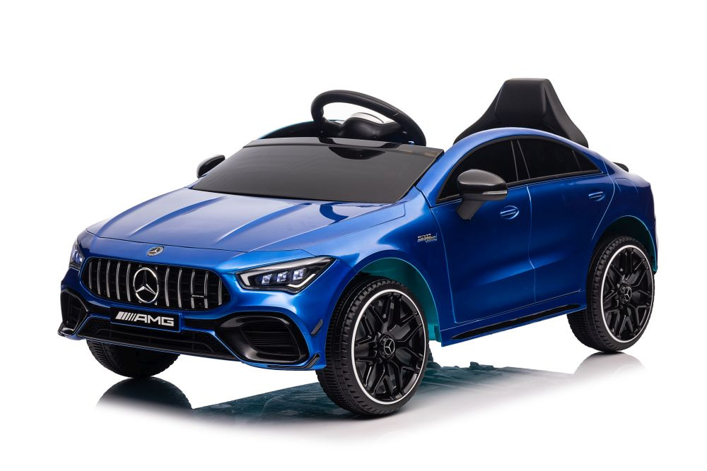Akumuliatorinis automobilis mercedes cla 45s amg mėlynas 4x4